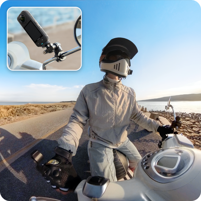 Buy Insta360 Rear View Mirror Mount - Insta360 Store